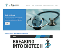 Tablet Screenshot of engineersinmedicine.com